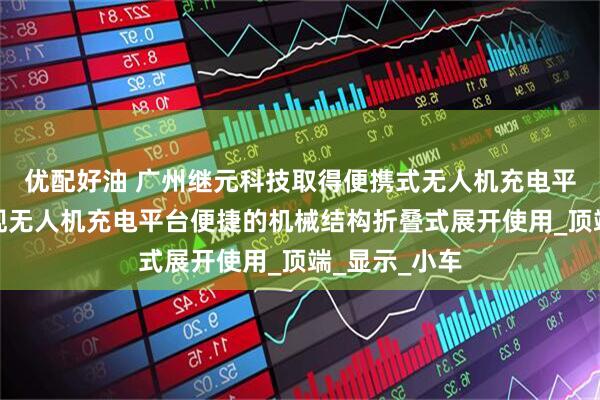 优配好油 广州继元科技取得便携式无人机充电平台专利，实现无人机充电平台便捷的机械结构折叠式展开使用_顶端_显示_小车