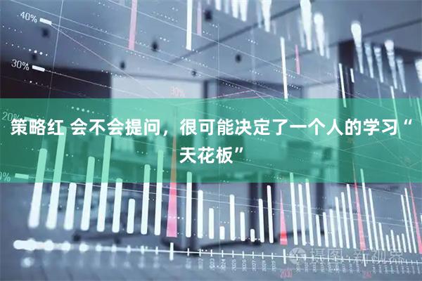 策略红 会不会提问，很可能决定了一个人的学习“天花板”