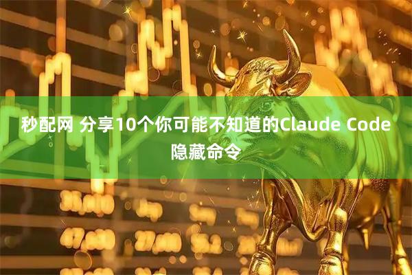 秒配网 分享10个你可能不知道的Claude Code隐藏命令