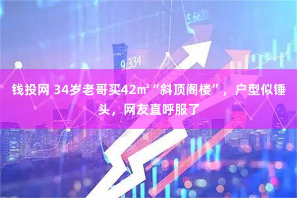 钱投网 34岁老哥买42㎡“斜顶阁楼”，户型似锤头，网友直呼服了