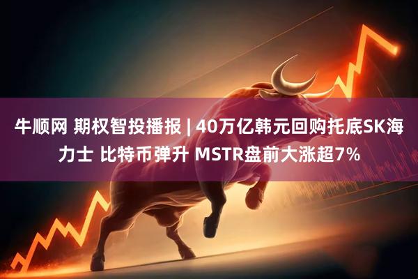 牛顺网 期权智投播报 | 40万亿韩元回购托底SK海力士 比特币弹升 MSTR盘前大涨超7%